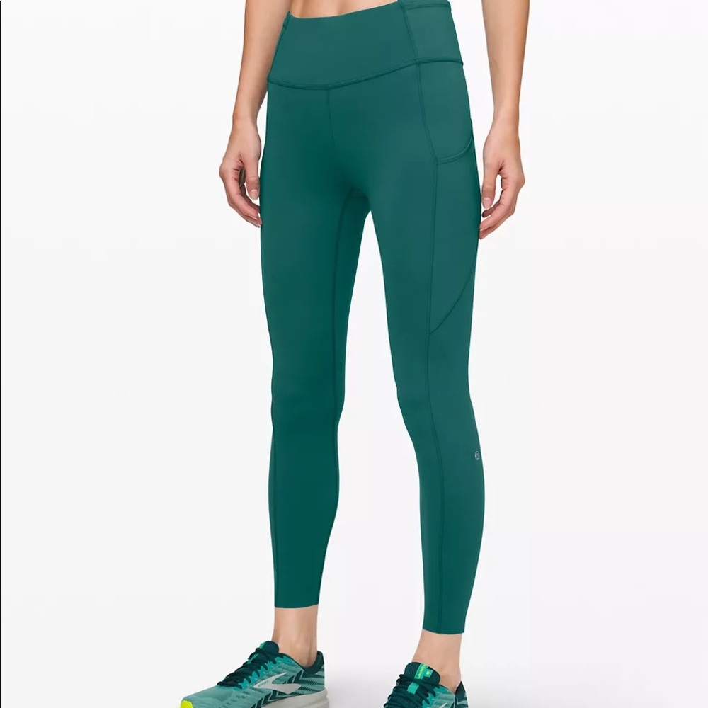 NWT Lululemon Fast and Free Hr 25” Tight Laguna size 8